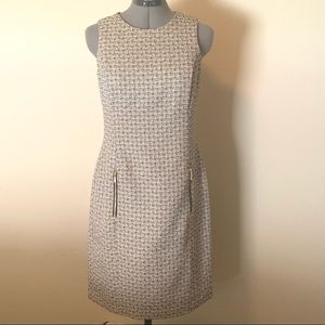 Black and Tan Plaid Dress